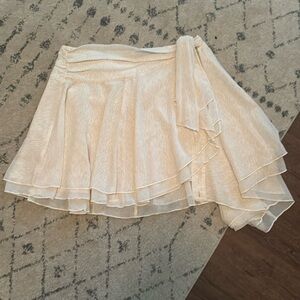 Cream Skirt Aerie